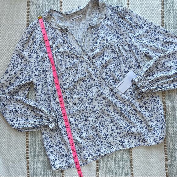 Reformation Amira Johanna Floral Print Pullover Blouse Women’s Small - Picture 6 of 13